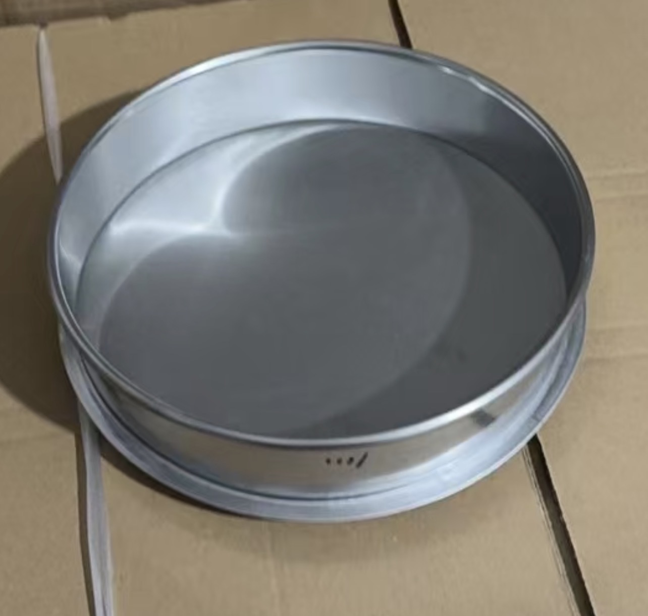 Factory Wholesale 304 Stainless Steel Test Sieve 300mm Diameter Sieve With Woven Mesh For Sand Testing Bulk