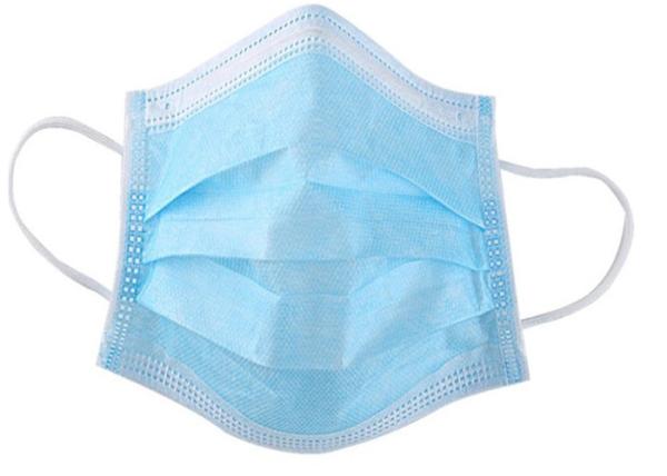 3 Plys Nonwoven Disposable Medical Masks , Doctor Face Mask Filter Rating 95%