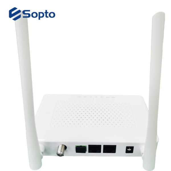 2.4GHz WIFI CATV Type ONU GPON Equipment Single Fiber For FTTH