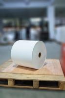 Adhesivo extraíble Material de etiqueta sintético simple pegatina de rollo normal pegajoso