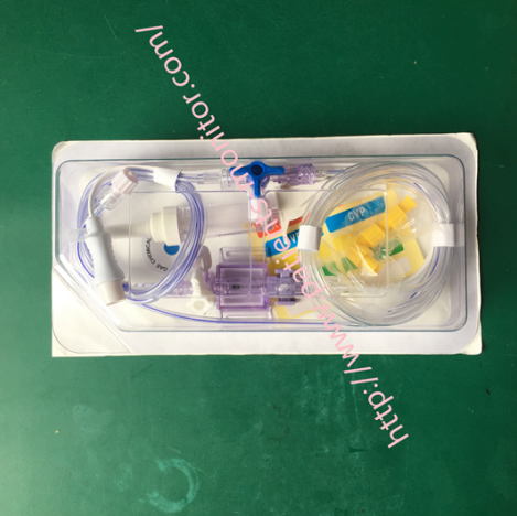 Kit de transducteur de pression jetable Mindray JIBPT-01-MR LOT ST24318-01 Couleur blanche pour la clinique de soins intensifs à l'hôpital