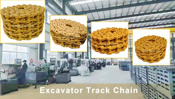 E308 E307B E70B Mini Excavator Track Chain 42 Links 1028077 Caterpillar Track Chain