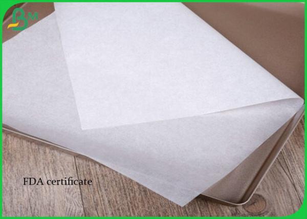 30g - rolo branco à prova de graxa do papel do produto comestível da cor 40g para envolver o alimento