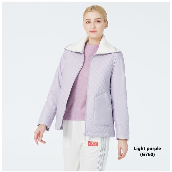 Женское полиэстерное пальто Sping Sping Осеннее пальто Smart Casual Jacket размер от 42 до 50