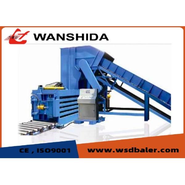 1250kN Hydraulic Waste Paper Baler Automatic For Recycling Centers