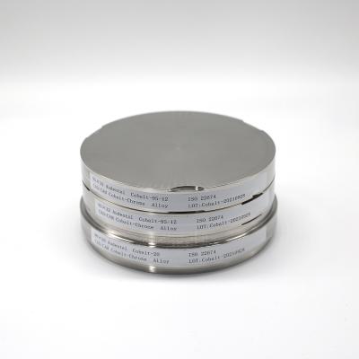 Bloco de Cromo de Cobalto CoCr para moagem CAD/CAM dentária com perfis personalizados