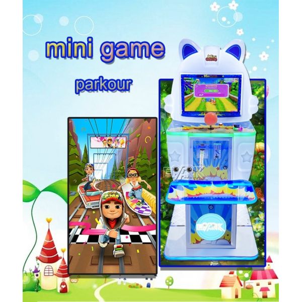 Temple Run Kids Electronic Amusement Game Machines With Colorful Led Light