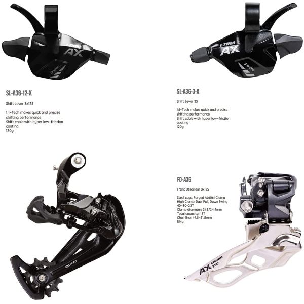 Горный велосипед Savadeck волокна углерода 27,5/29 скорость дюйма 3x12 36