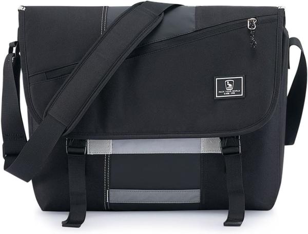 15.6 INCH LAPTOP CROSSBODY BAGS WOMEN CASUAL SATCHEL SHOULDER BAG COLLEGE TRAVEL OFFICE BRIEFCASE