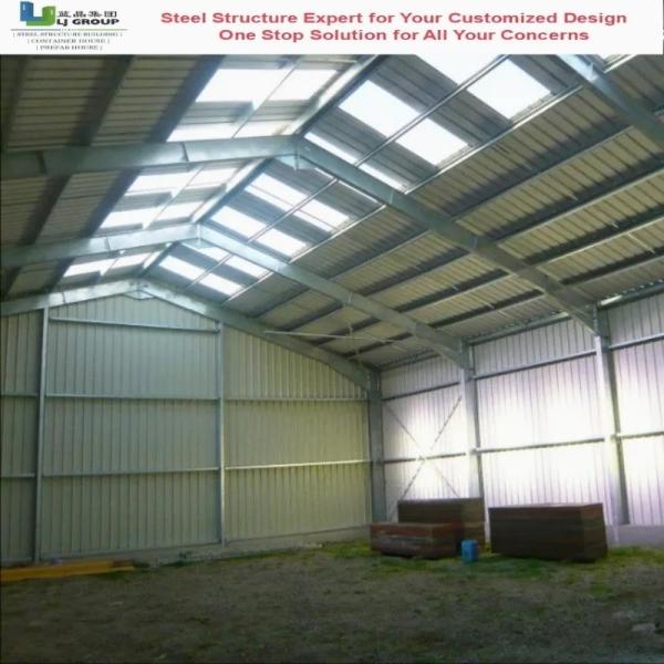 Prefabricated Steel Structure Warehouse with Custom Design