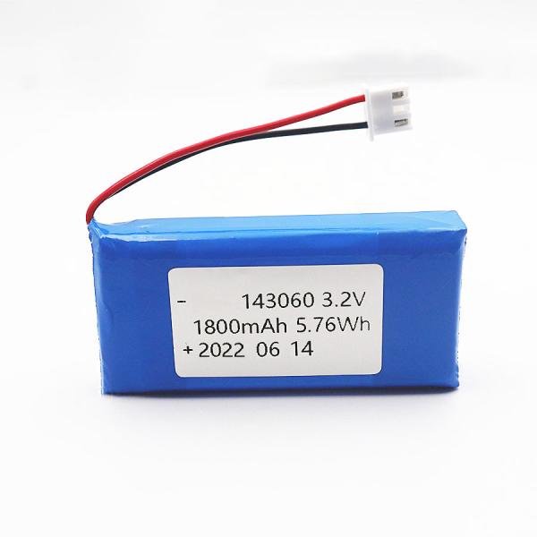 143060 3.2V 1800mAh Lipo Rechargeable Battery Lithium Polymer Cell