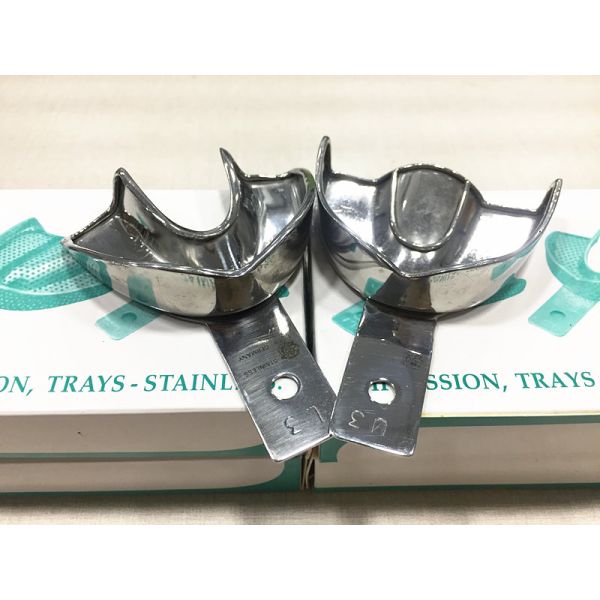 Tiger Dental Impression Trays Full Denture Solid Size #3 High Durability