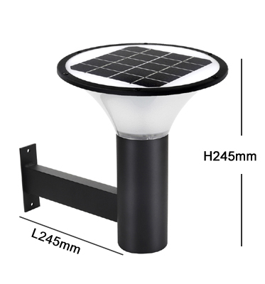 Горячая продавая IP65 на открытом воздухе высокая яркость 120lm/W привела свет сада регулируемой цветовой температуры 5W 7W солнечный