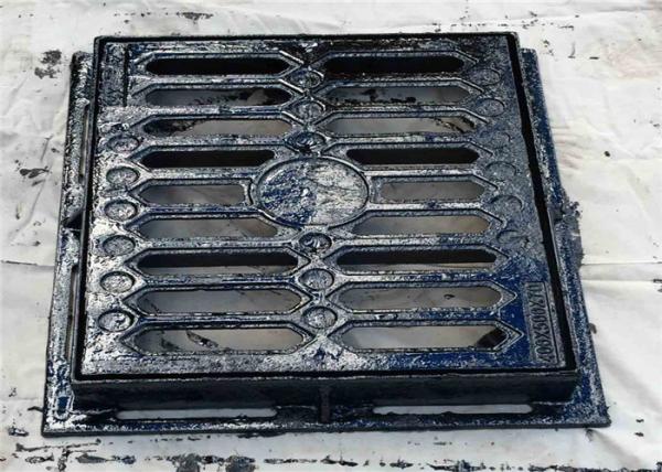 Durable Metal Drain Covers Grates Ductile Cast Iron For Highway / Airport