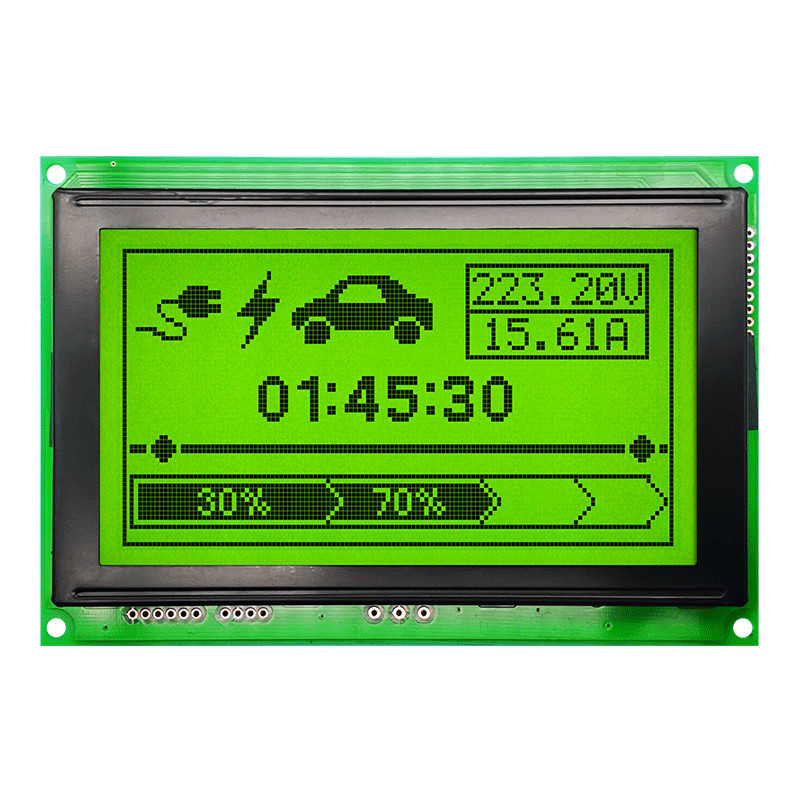 дисплей серого цвета модуля STN 128X64 графический LCD с белой стороной освещает контржурным светом