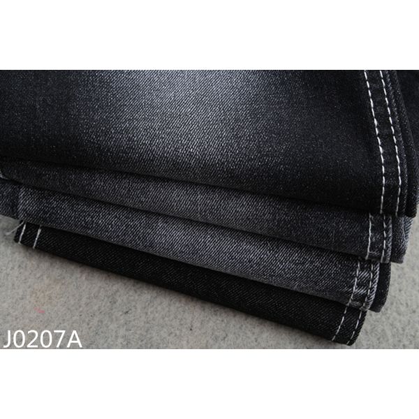 10oz Super Stretch Black Denim Skinny Jeans Fabric Manufacture Jean Denim Fabric