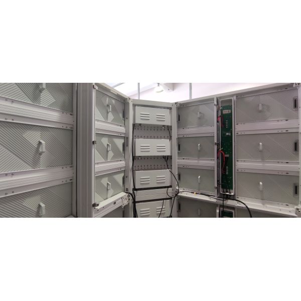 Alquiler al aire libre con pantalla grande LED Full HD P6.66 Fondo de aluminio Mantenimiento delantero y trasero