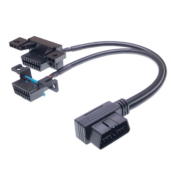 AOTAI Red OBD2 16 Pin To FCA 12-8 Connector Cable for Autel Chrisler Chrysler Big Temperature Range -30°C- 80°C