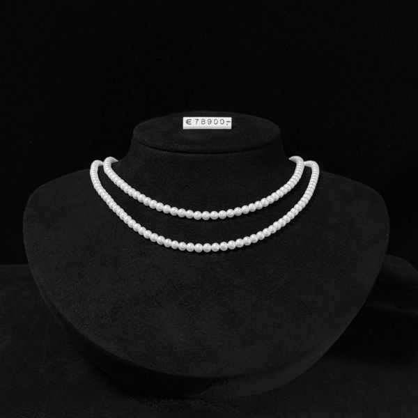 5mm Triangular Mini Price Tag Cube for Jewellery Stores in White ABS Plastic with Black Lettering and Customizable Currency Symbol