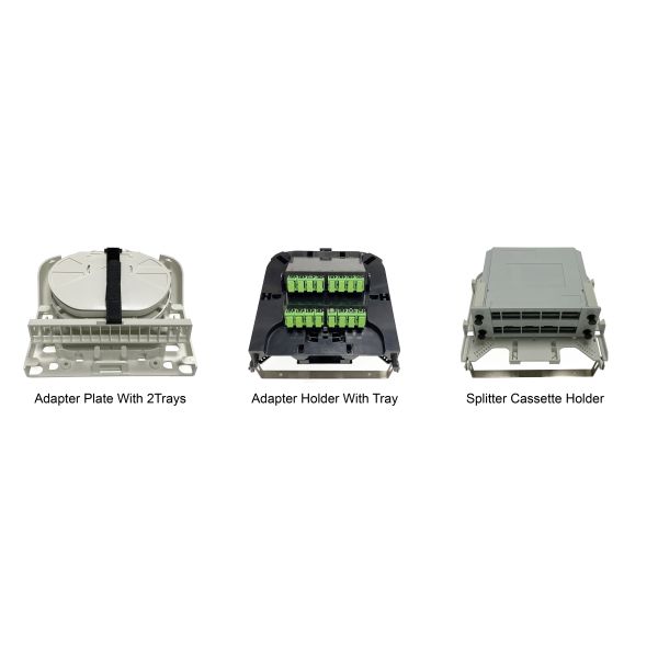 FTTH 16 переносит плоскую ВОРСИНУ ABS держателя поляка коробки распределения Splitter стекловолокна кабеля падения