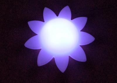 Custom Flower Shaped LED Decorative Table Lamps / Ceiling And Wall Decoration Lights