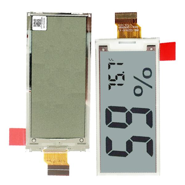 2Módulo de exibição de papel e tinta de 0,9 polegadas e retângulo de tela LCD