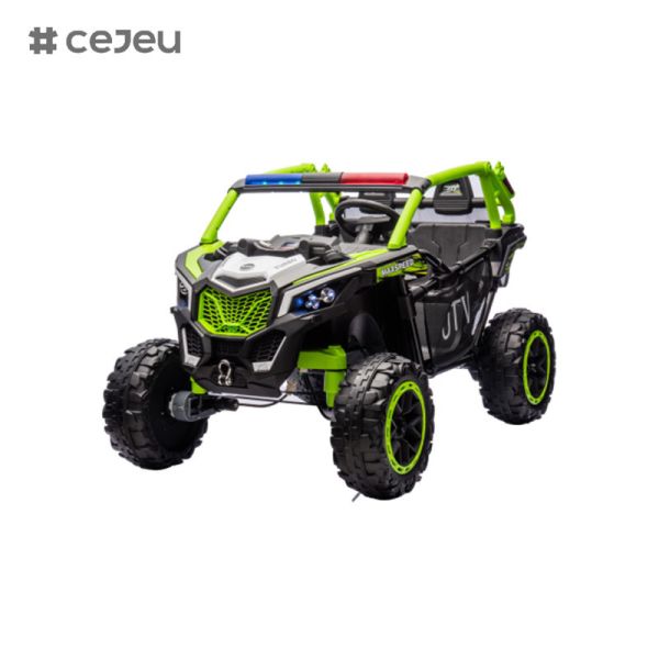 24V 12V 4WD Kids Electric UTV Off-Road Ride On Toy Car With 2.4G RC Carbon Steel Frame High-strength Four-wheel Shock
