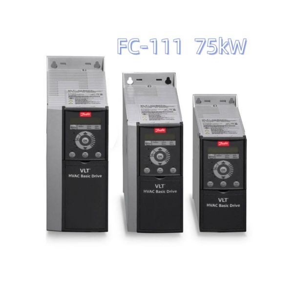 FC-111P75KT4P20H2X 132L5997 Danfoss VLT Frequency Converter 75kW Brand New Original Danfoss Inverter VFD