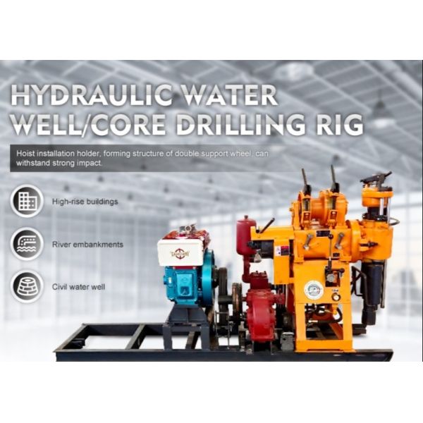 Буровые установки водяной скважины Crawler мобильные, машина Dth Borewell