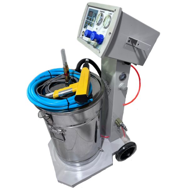 Steel Substrate Portable Powder Coating Machine Color Change Powder Coat Equipment