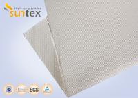 barrière élevée du feu de couverture de protection de soudure du tissu 1200g de fibre de verre de tissu de silice du satin 12H