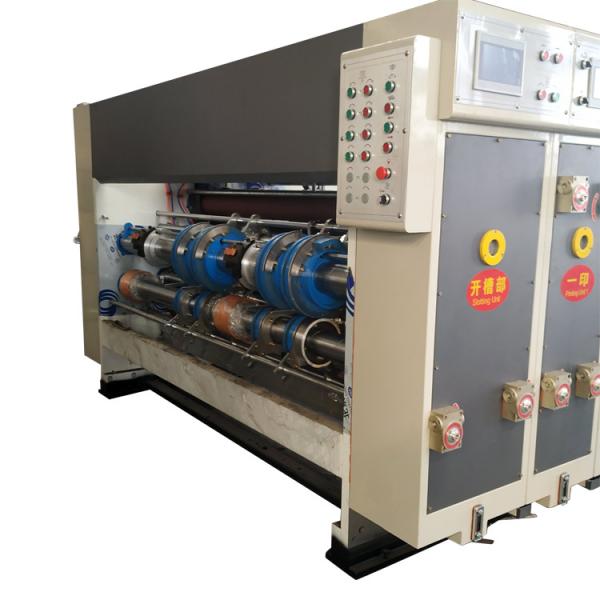 Fruit Vegetables Carton Box Making Machine Automatic Printing Slotter Die Cutter