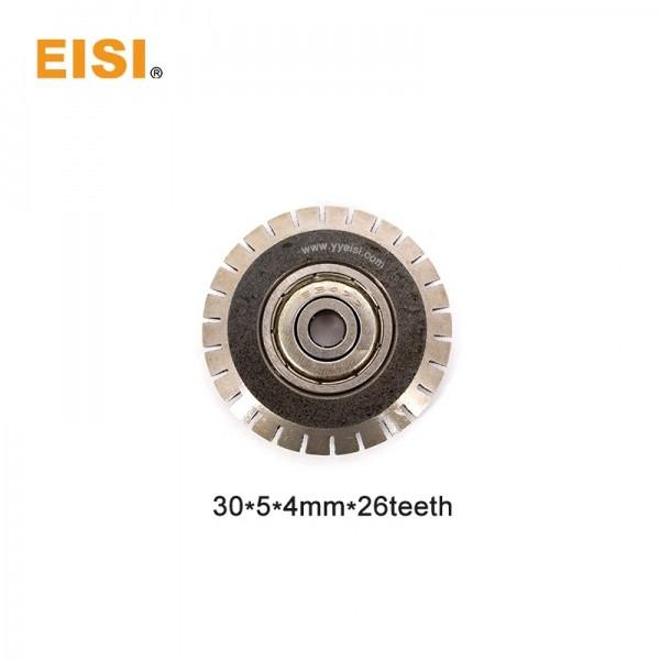 durable Perforating Wheel 30X5X4mm 26 Gears Printing Machine Spare Parts