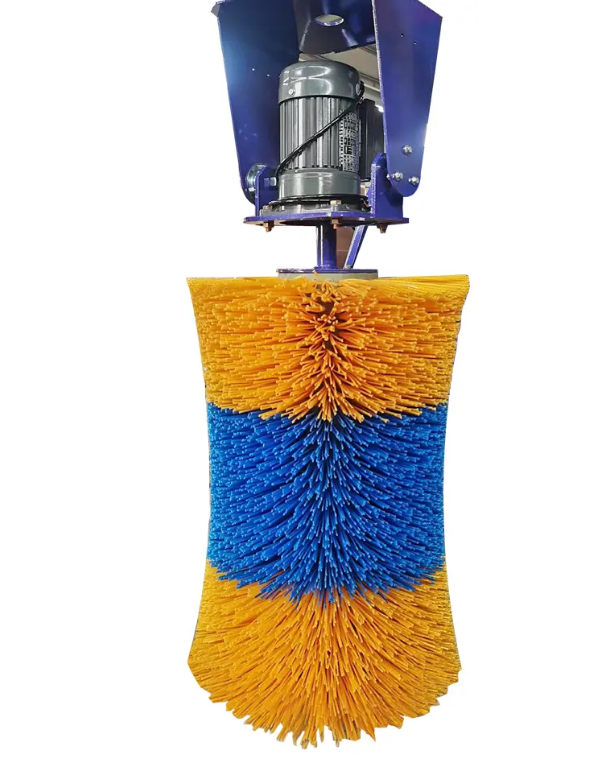 Equipo agrícola Cepillo eléctrico automático de nylon Cepillo de masaje corporal de ganado