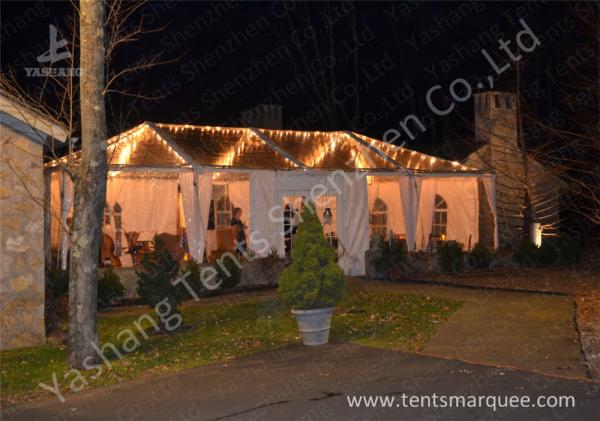 High Strength Aluminum Alloy Frame Clear Cover Luxury Wedding Tents Marquees Waterproof