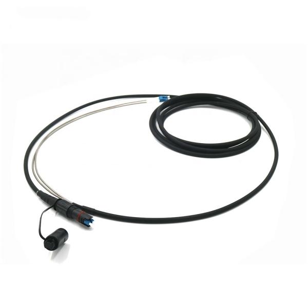 Duplex LC To LC Fiber Optic Patch Cord Field Installable Corning Optitap H Connector