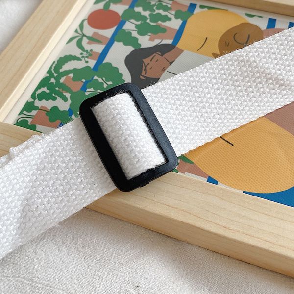 DIY acrylic pin kids Canvas bag shoulder mobile phone bag cute customs logo pin picture cartoon cloth bag