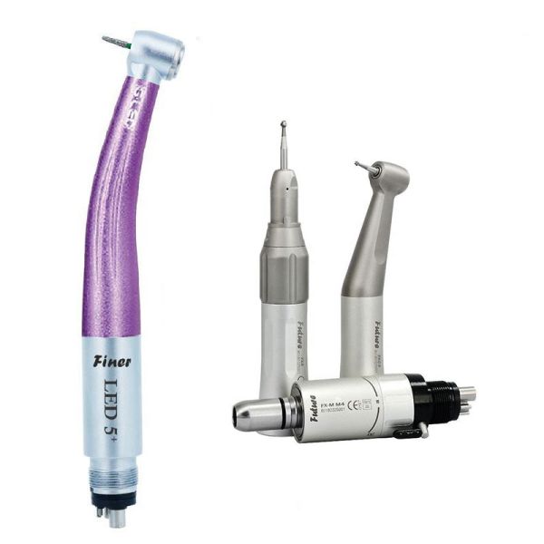 40000rpm Portable Electric Dental Handpiece , Multifunctional Air Motor Handpiece