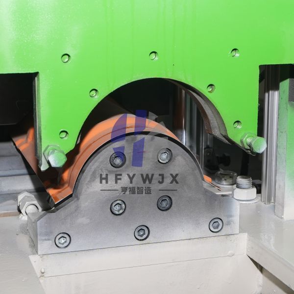 310mm Feeding Width Ridge Cap Roll Forming Machine High Precision For Roofing Solutions