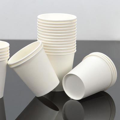 7oz de copos de café de papel descartáveis com tampa