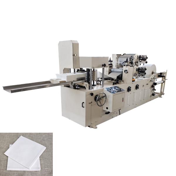 Cheap price 2 colors printing napkin tissue paper making machine packing production line for start business