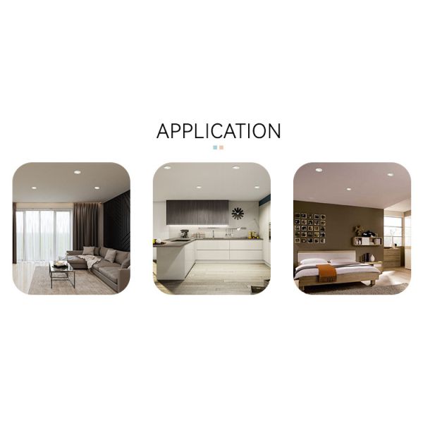 Square Anti Glare MR16 Downlight Housing Ocean Bound Recessed Light Housing