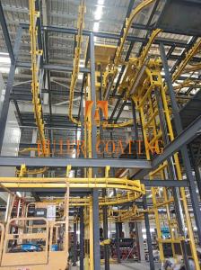 特殊形状の部品のコーティング生産のための便利な高性能懸垂輸送システム