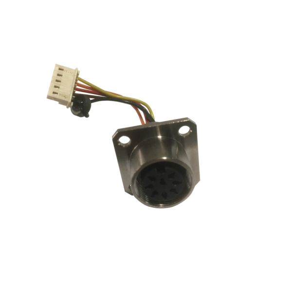 Connecteur moulu M16 8 Pin Soldering Type de carte PCB de Pin Male Female Circular