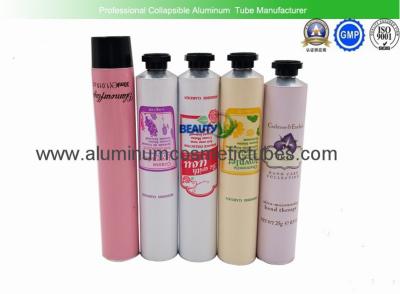 Hair Color Cream  Aluminum Squeeze Tubes Silk Screen Printing Non Spill Eco Friendly
