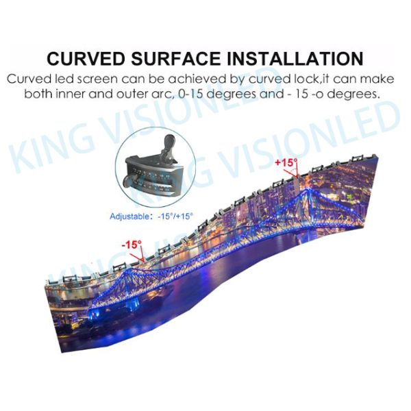 HD Public Background Rental LED Screen Dustproof And Waterproof P3.9 P2.9