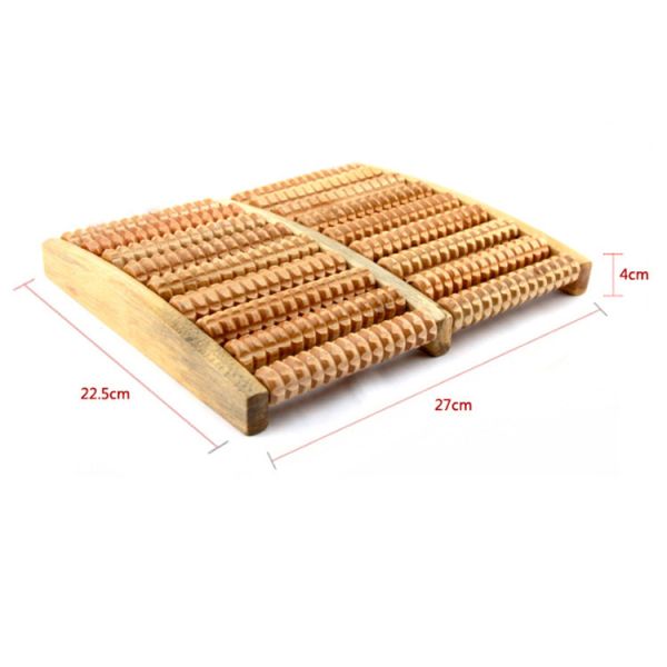 Foot Massager Care Tool Wooden Roller for Foot Care and Reflexology Depend on Type