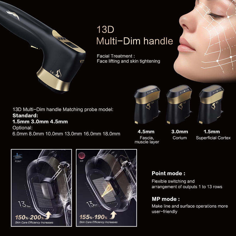 22D HIFU Face And Body Machine 1200W For Face Lift / Body Contouring