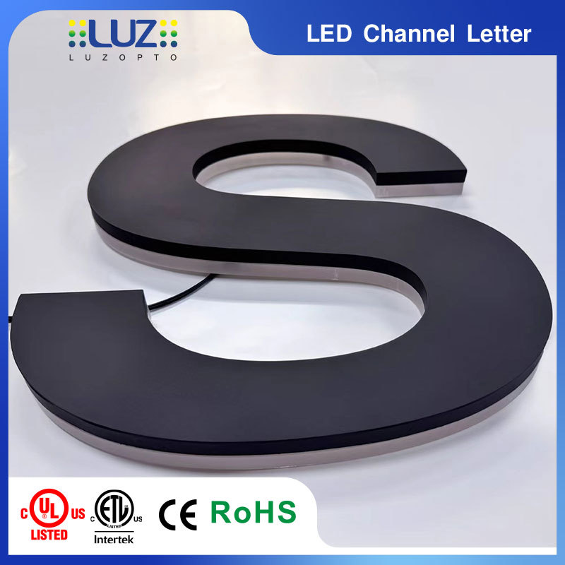 Custom Backlit LED Channel Letters - 3D Halo Lit Signage for Business