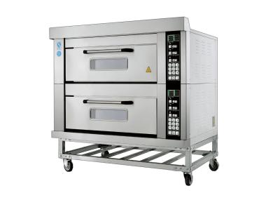 Deluxe Electric Oven Micro-computer Intelligent Control Smart Preset Menu Function 2 Decks 4 Trays Electric Baking Ovens